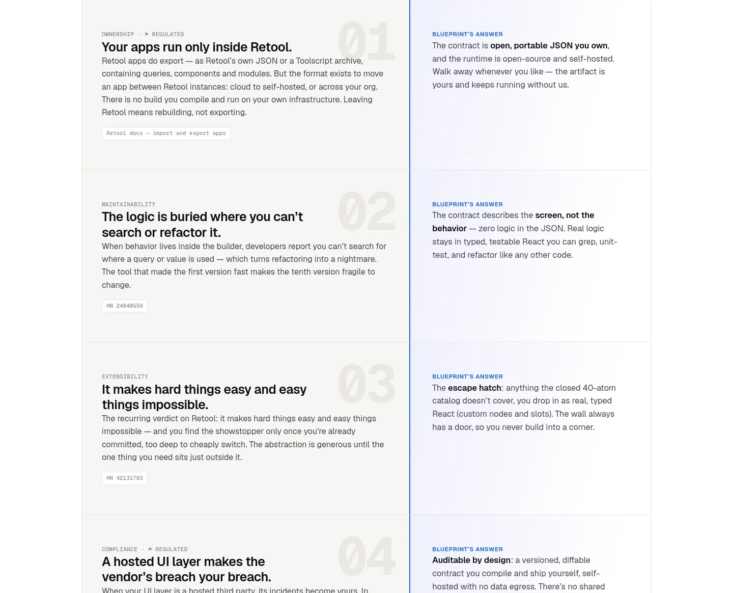 dashforge-ui.com Features section