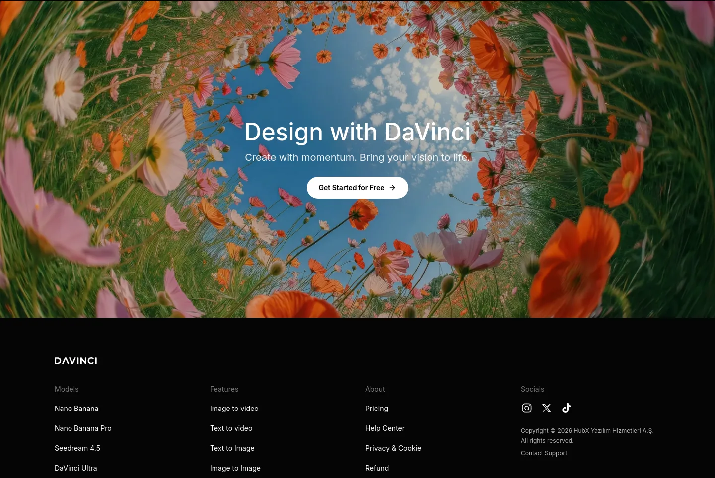 davinci.ai CTA section