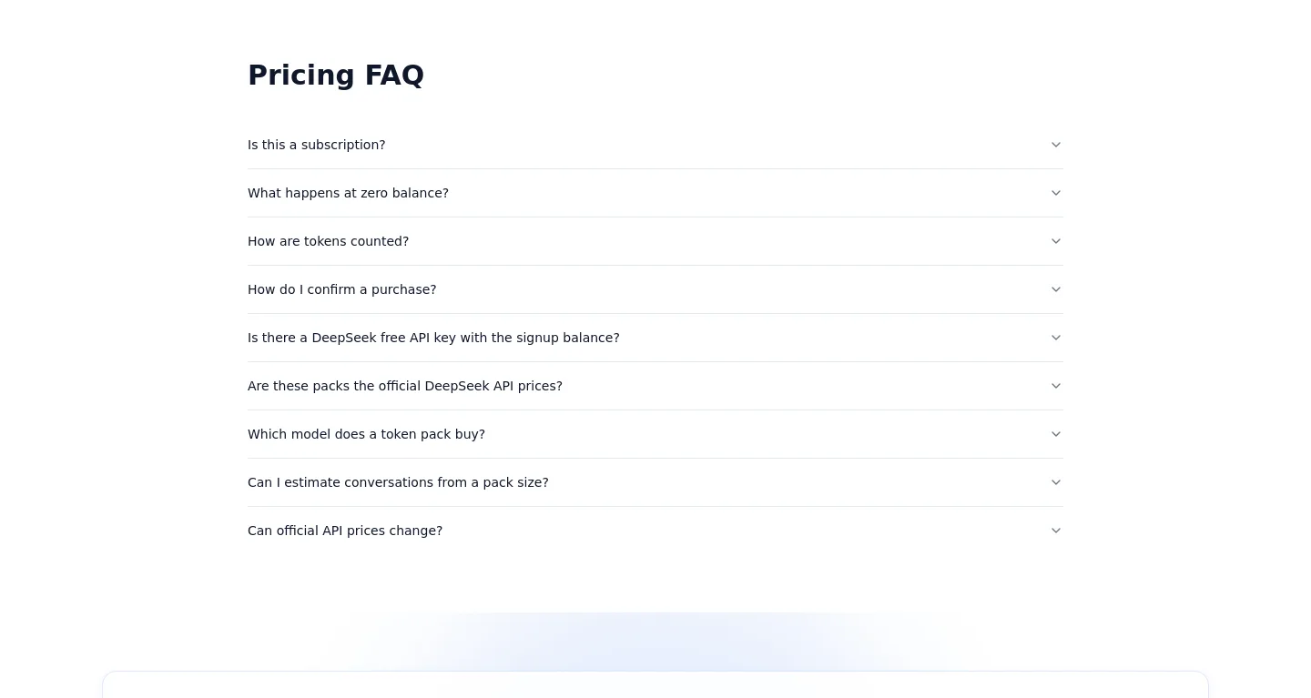 deepseek-v4.io FAQ section