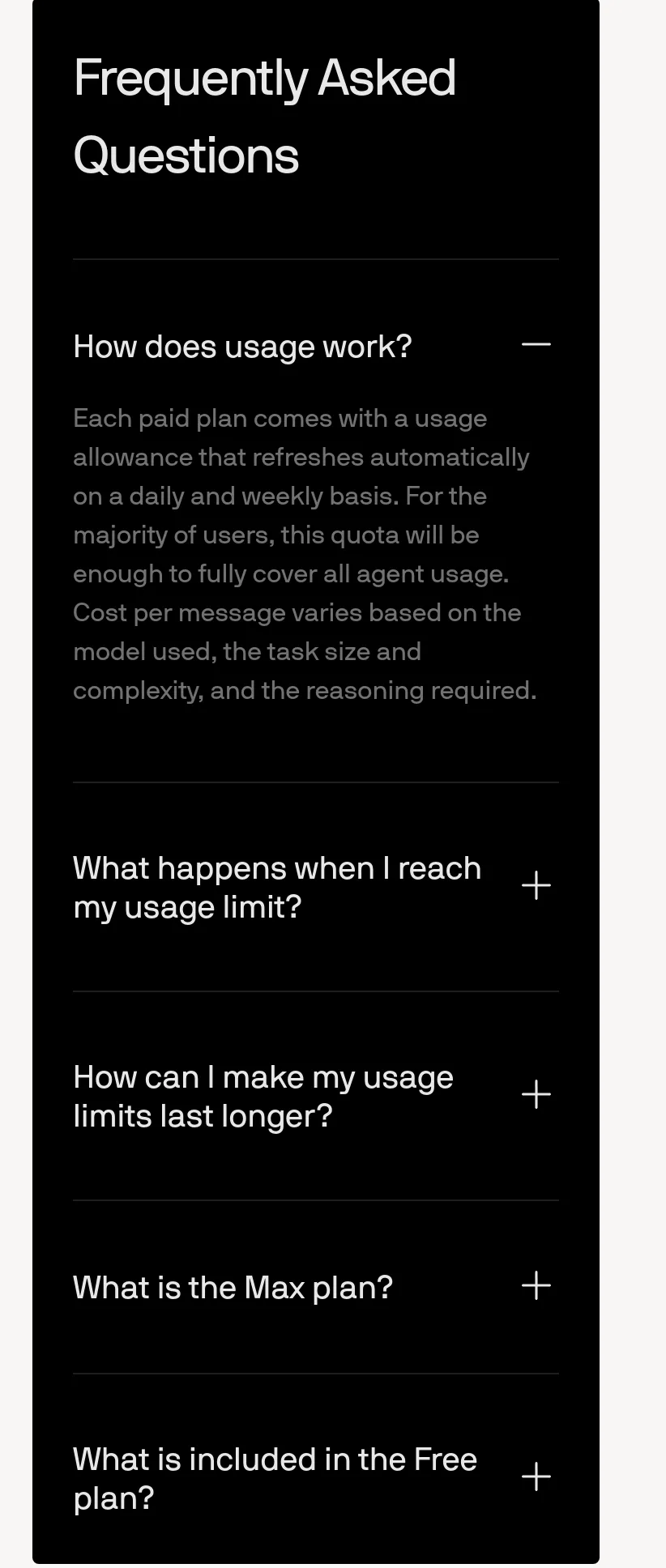devin.ai FAQ section