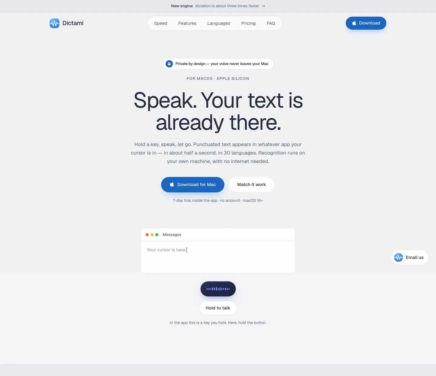dictami.com — Hero