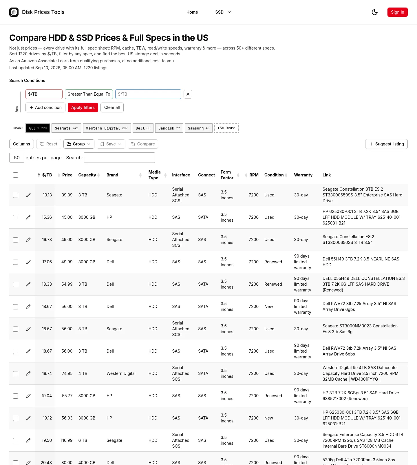 diskprices.tools