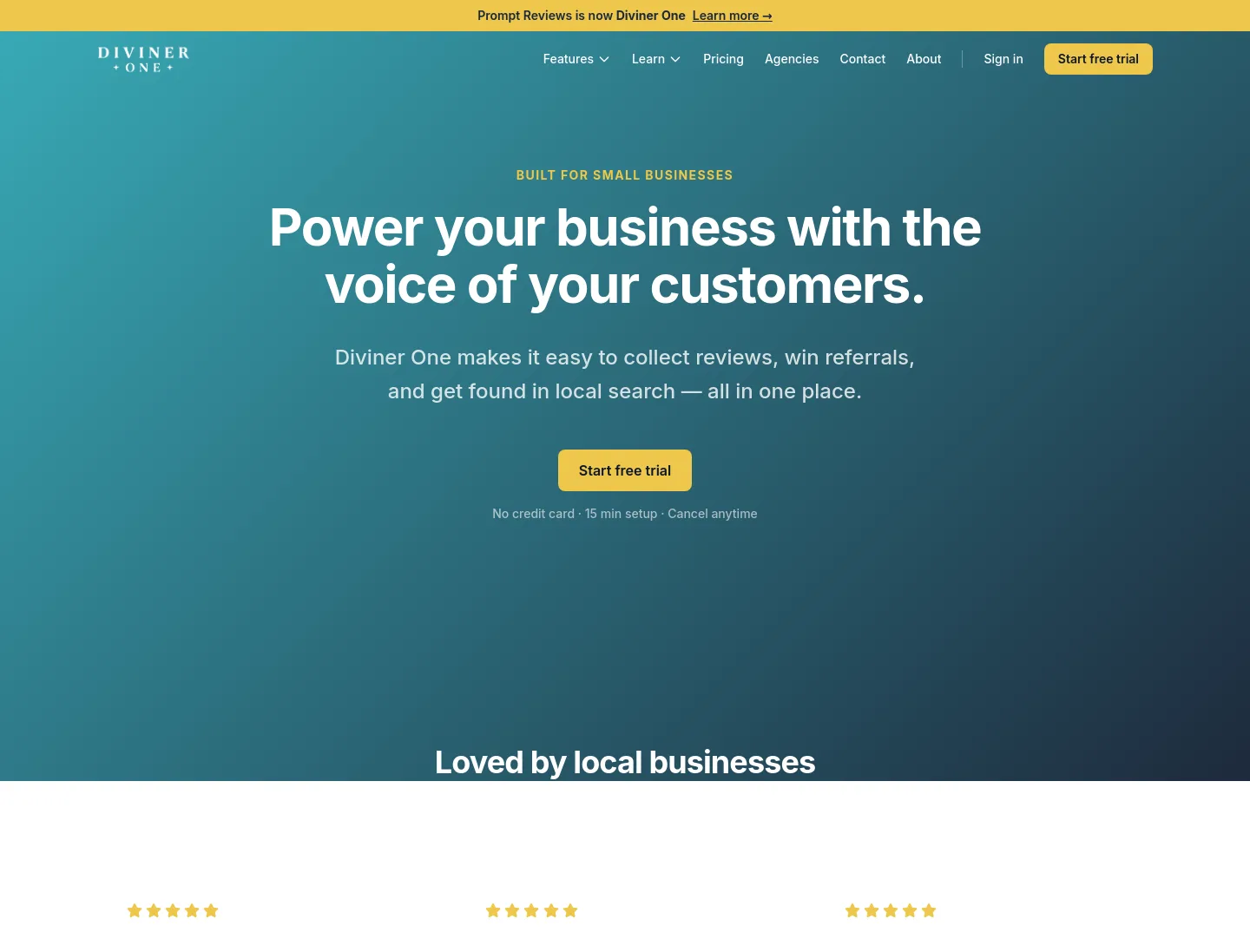divinerone.com — Hero