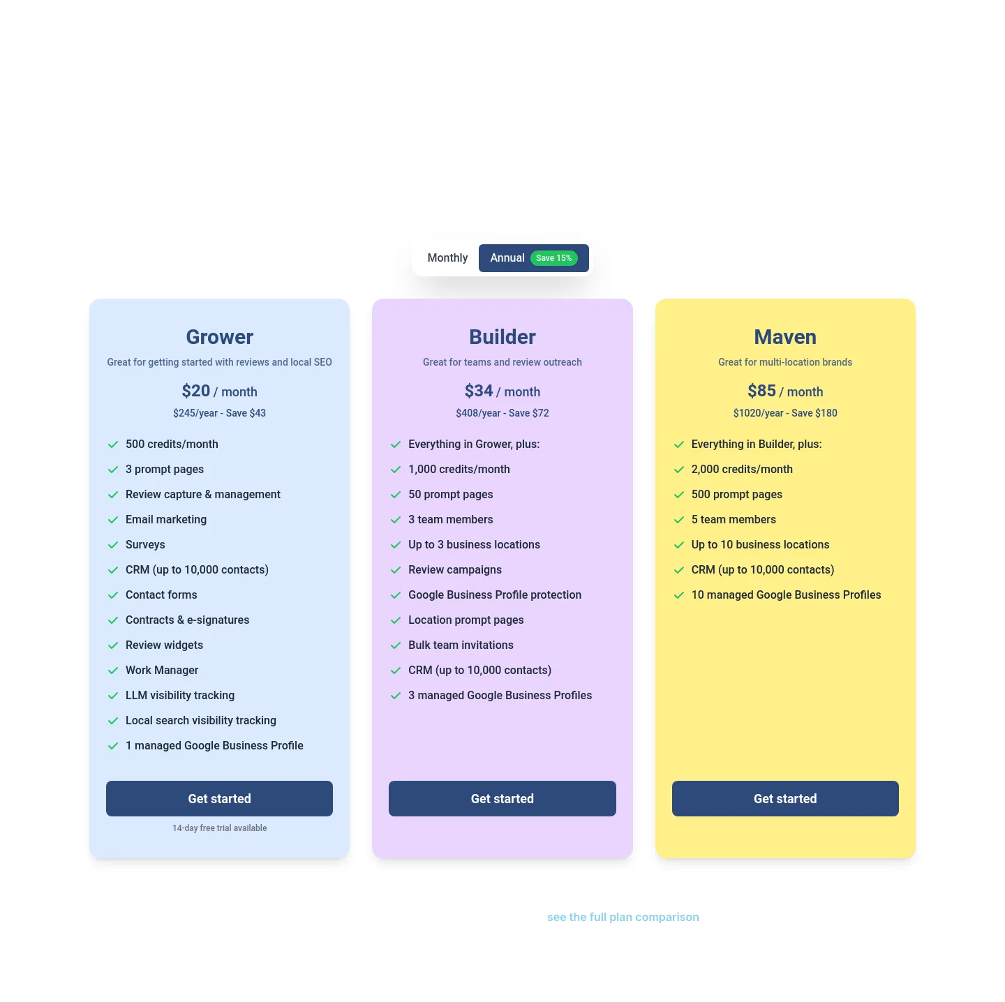 divinerone.com — Pricing