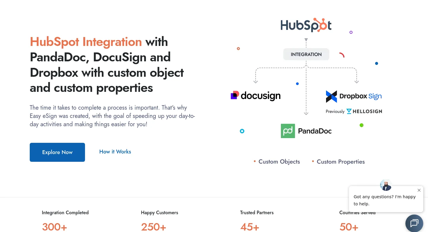 easyesign.oappsit.com Hero section