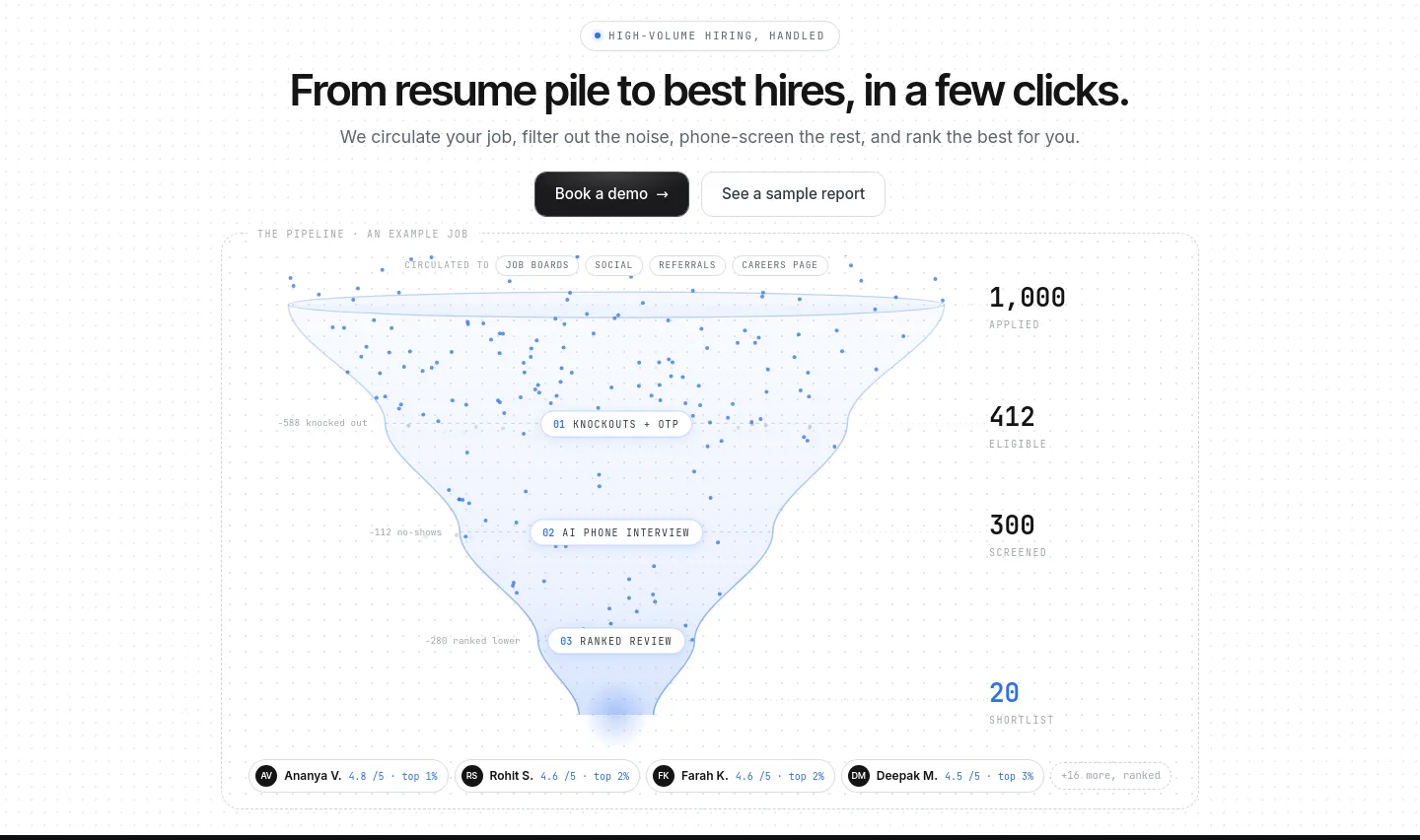 easyinterview.life — a real Hero section