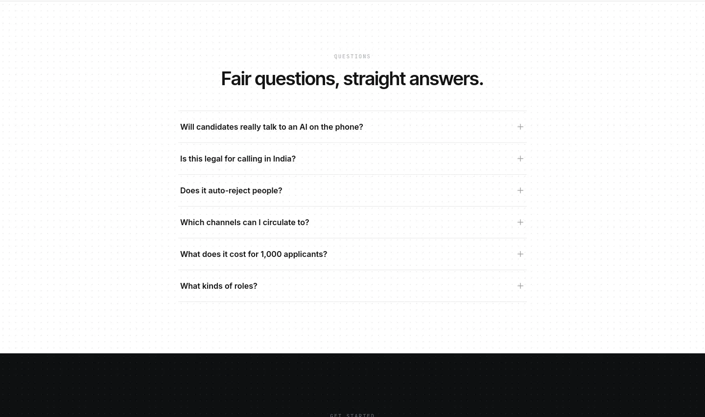 easyinterview.life FAQ section