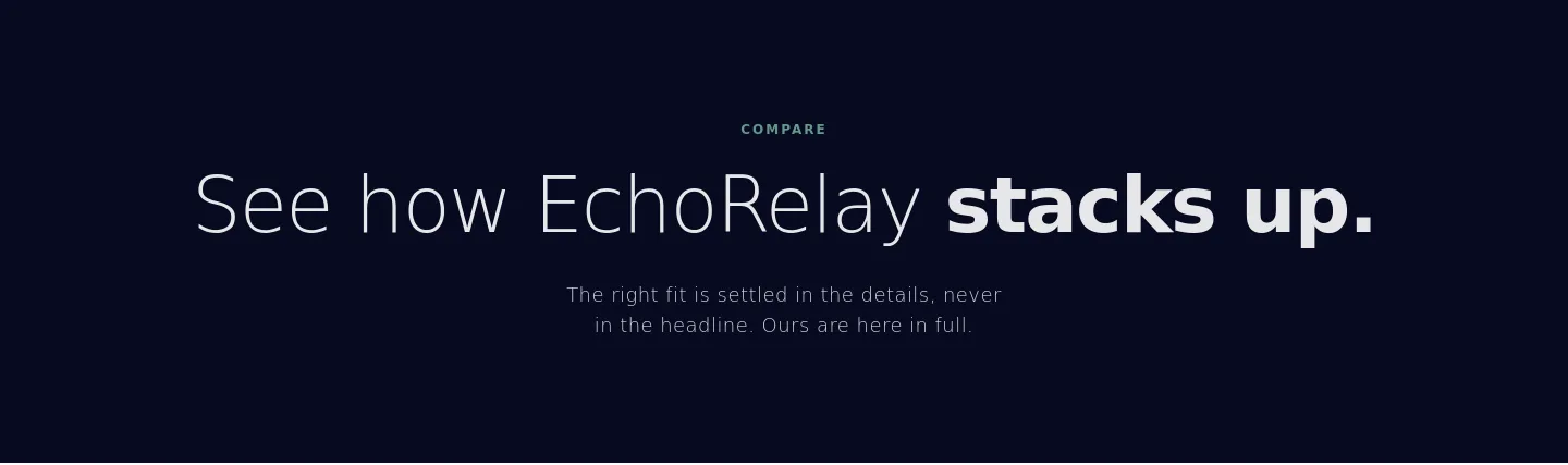 echorelay.dev Hero