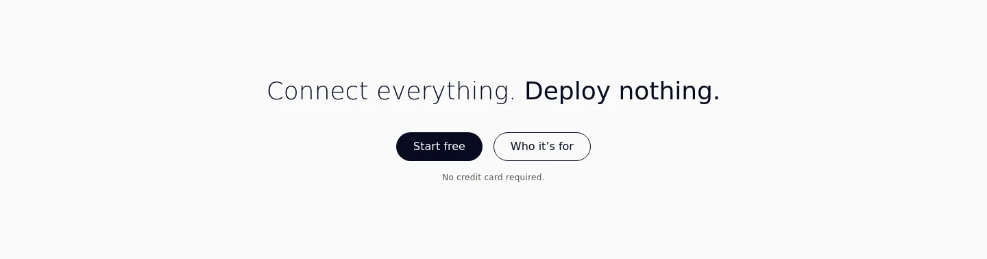 echorelay.dev CTA section