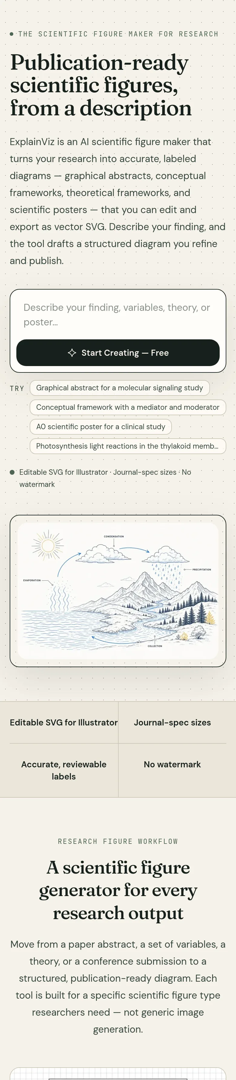 explainviz.com — a real Hero section