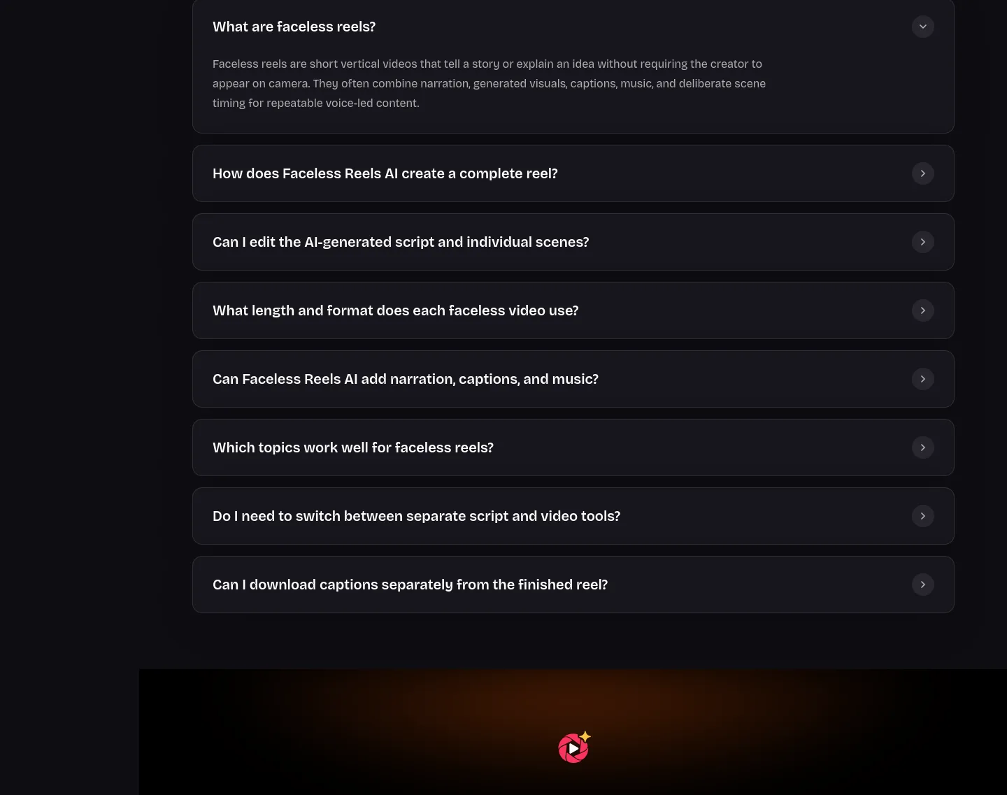 facelessreels-ai.com — FAQ