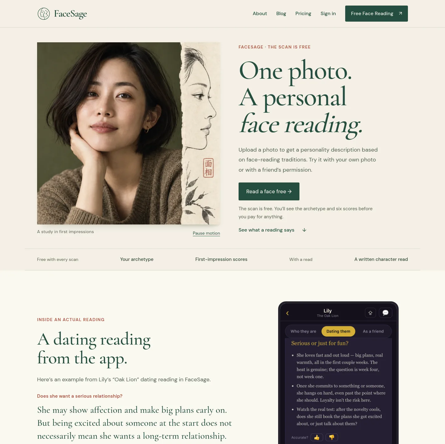 facesage.app — The Objection-Handler