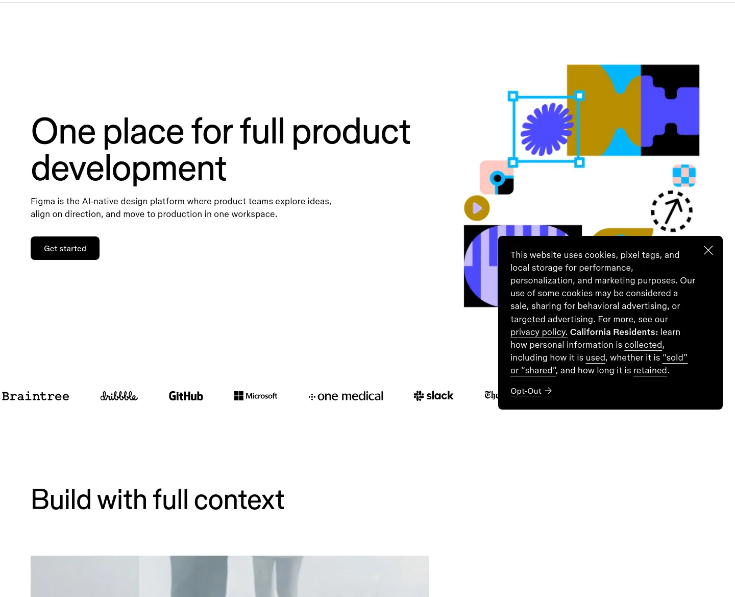 figma.com — a real Hero section