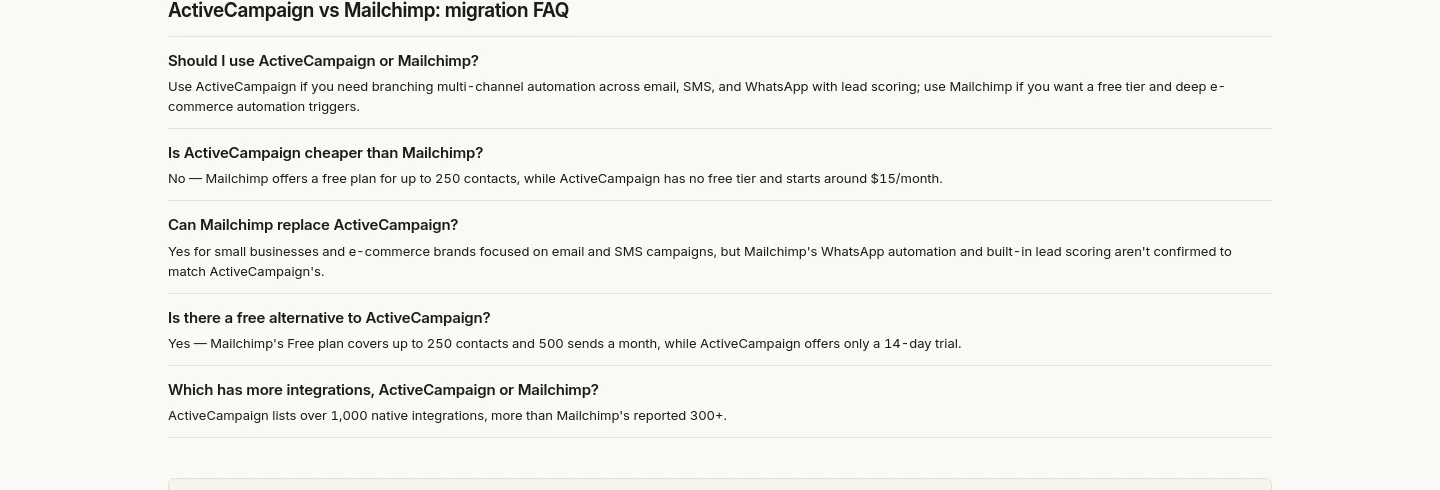 findalternative.to FAQ section