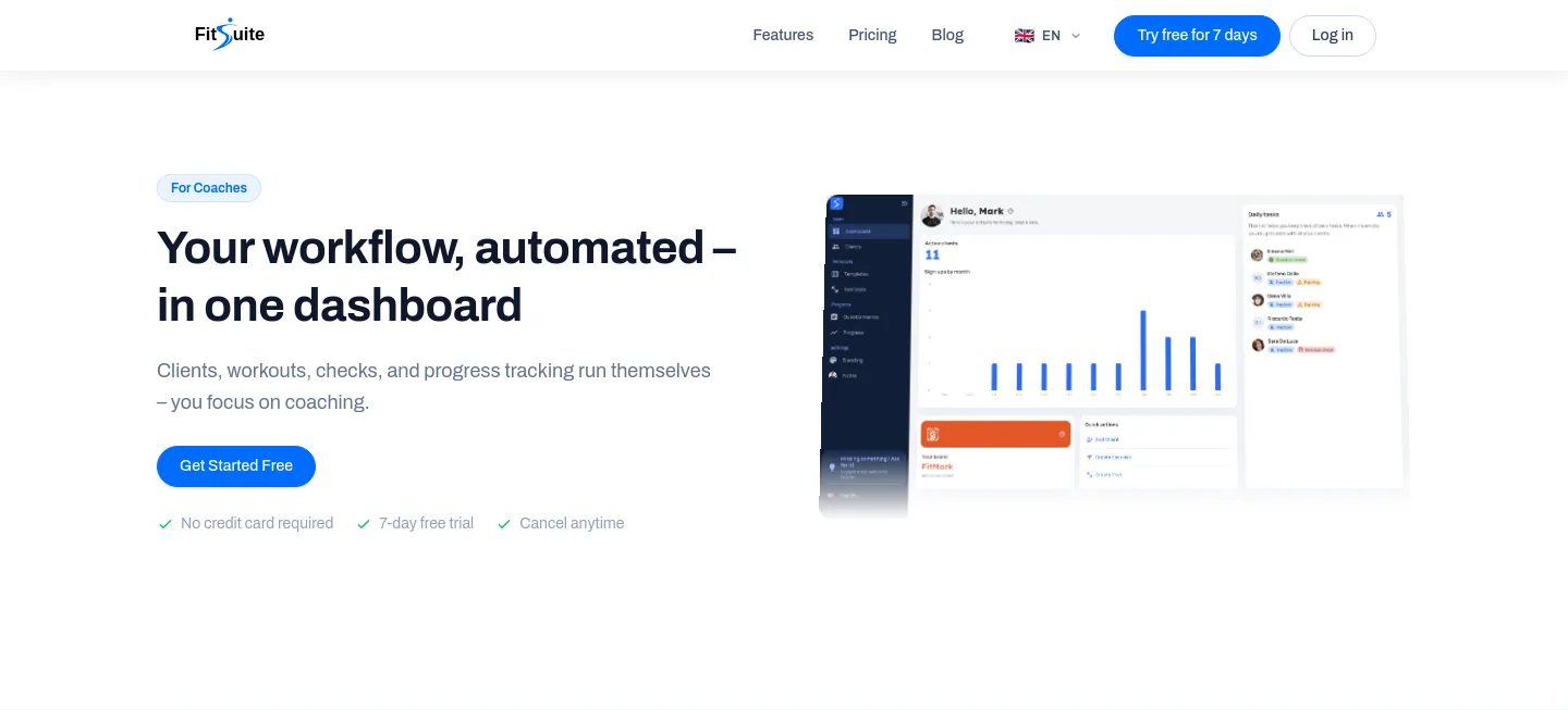 fitsuite.co Hero