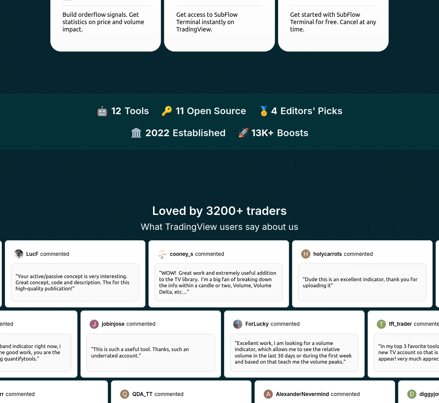 flowly.tools — a real Logo Wall section