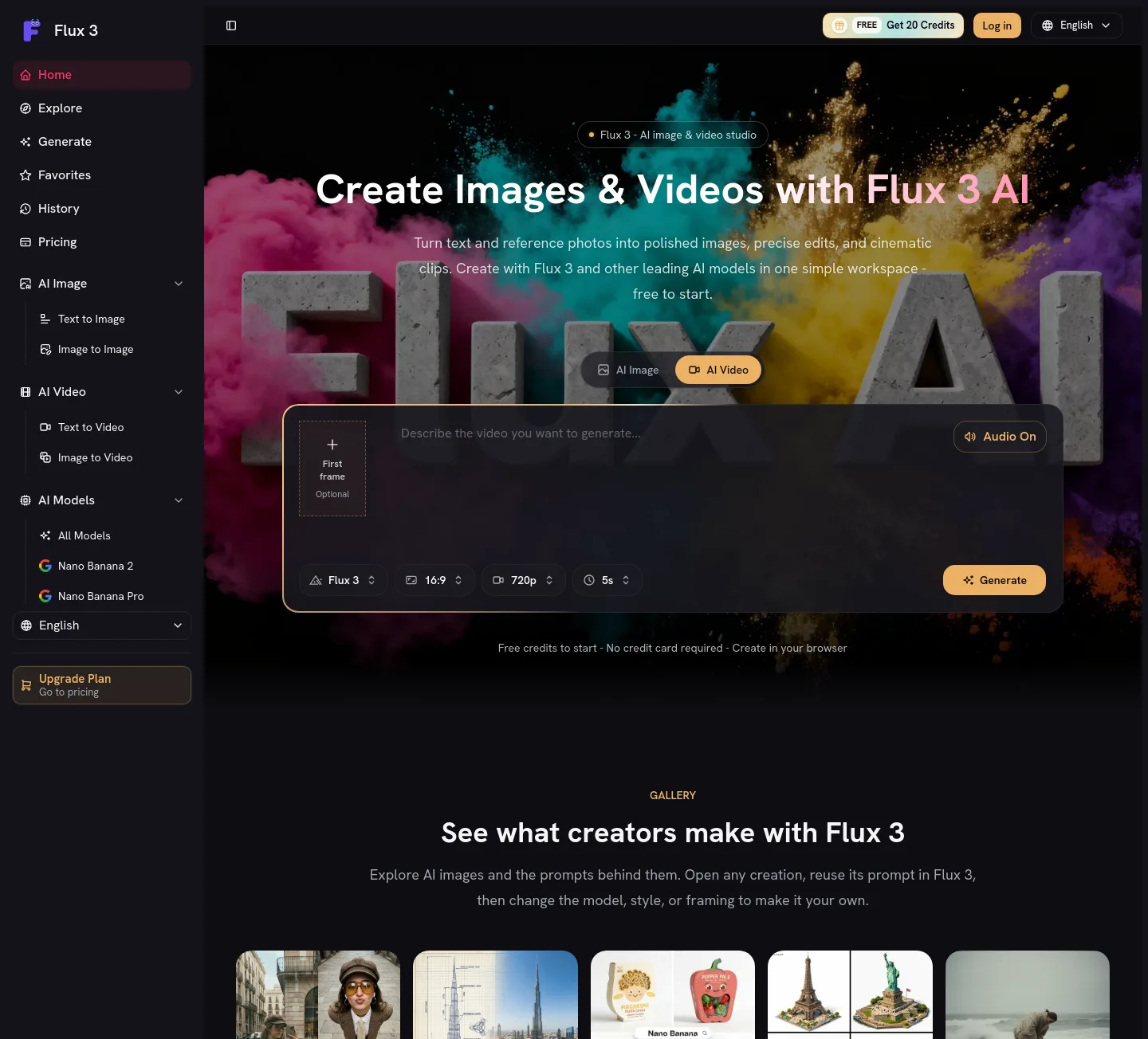flux-3.co — The Pricing Page