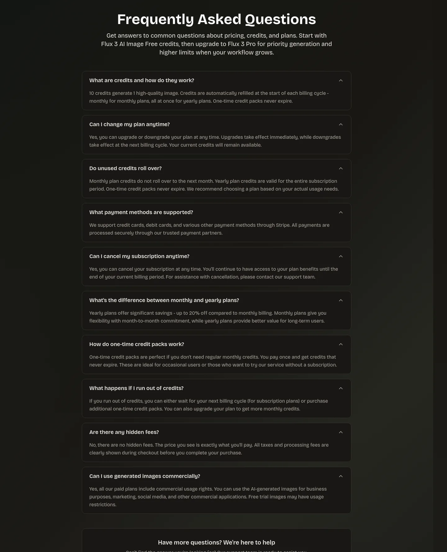 flux-3.org FAQ section