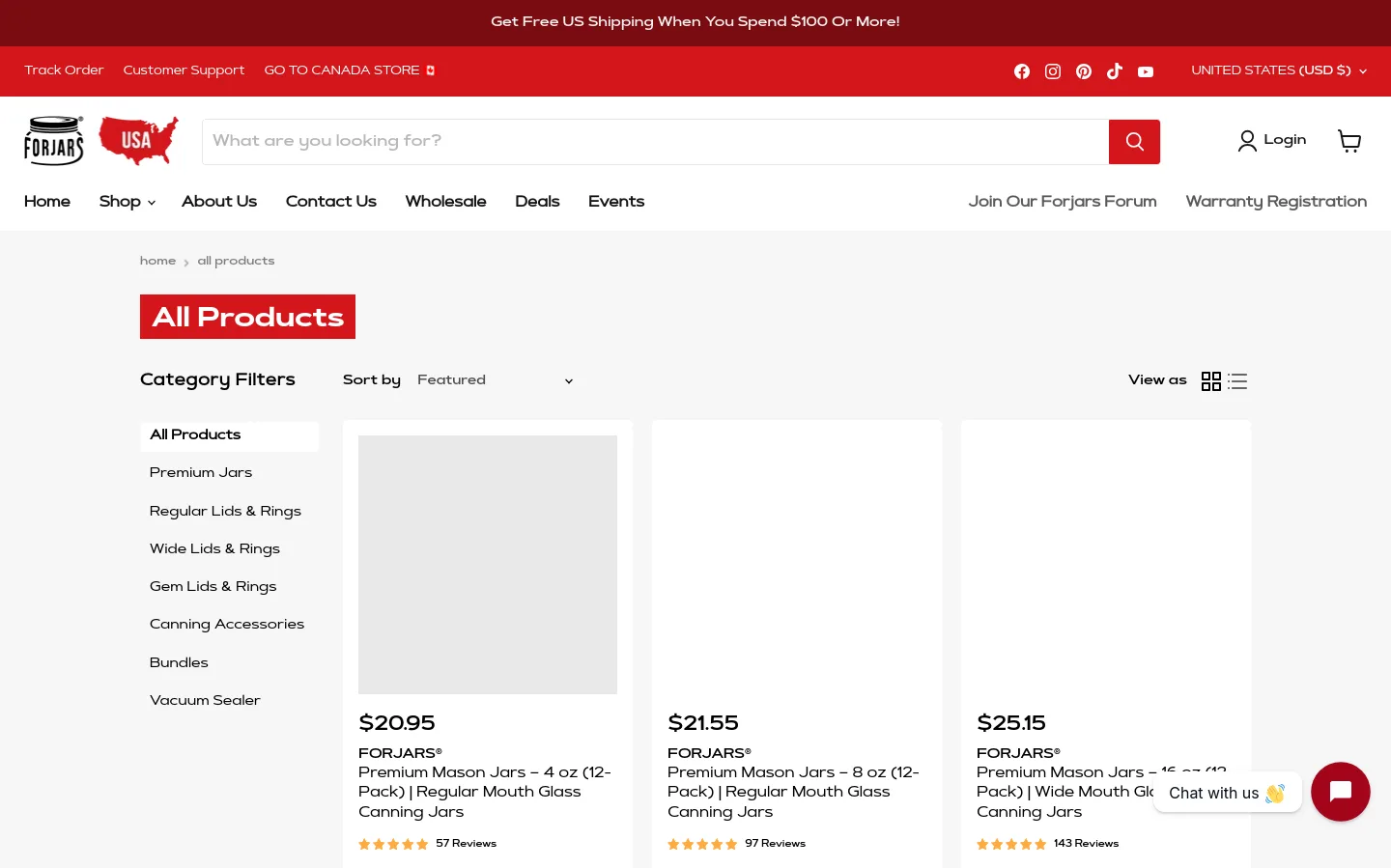 forjars.co Features section