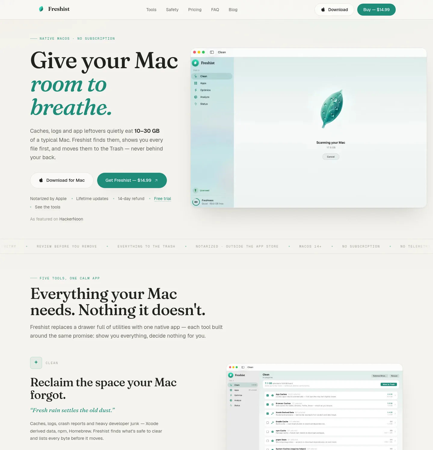 fresh.ist — The Pricing Page