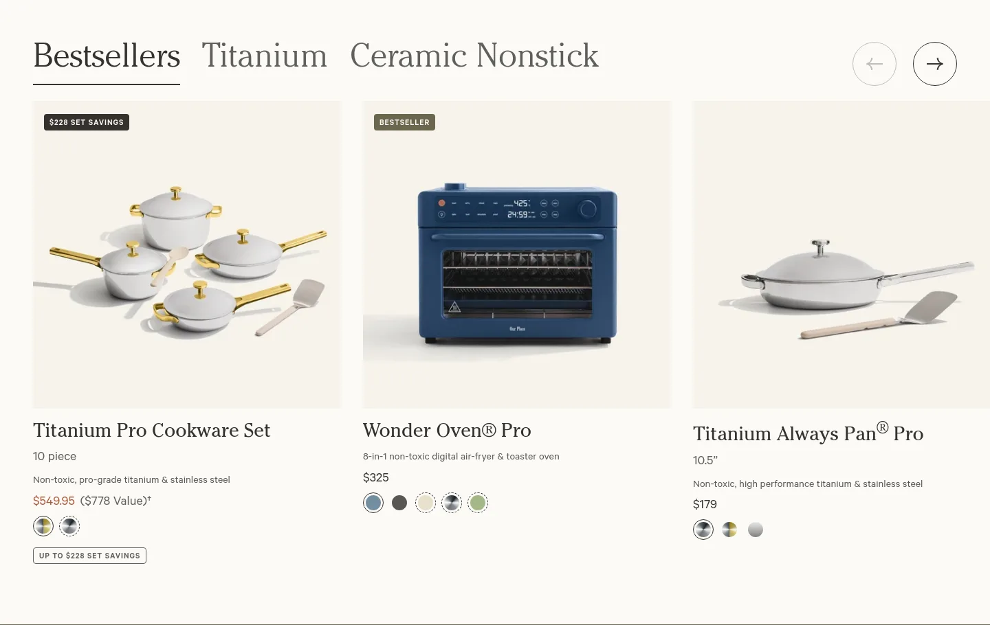fromourplace.com Pricing section
