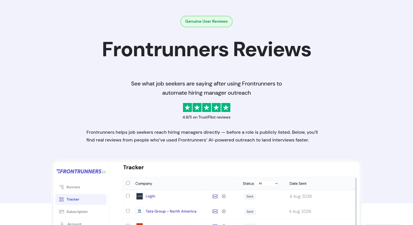 frontrunners.io Hero