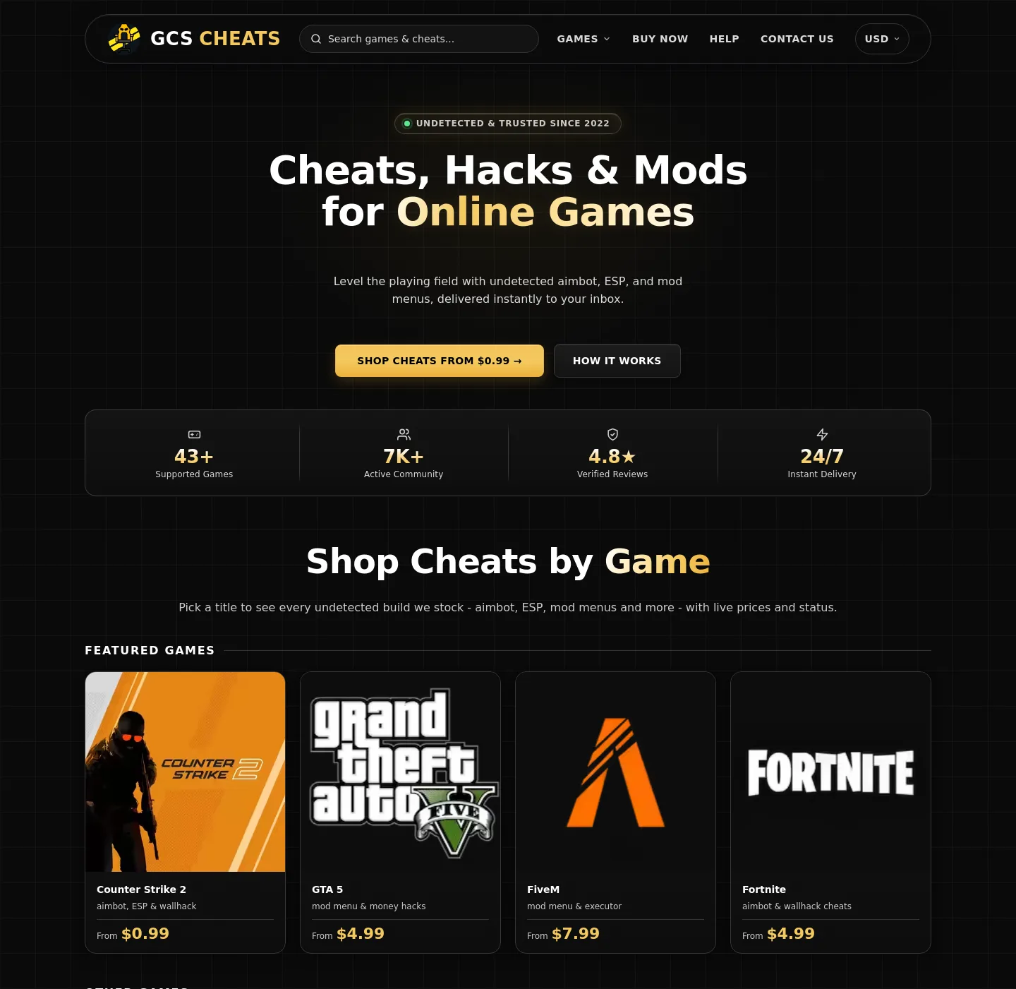 gcscheats.com