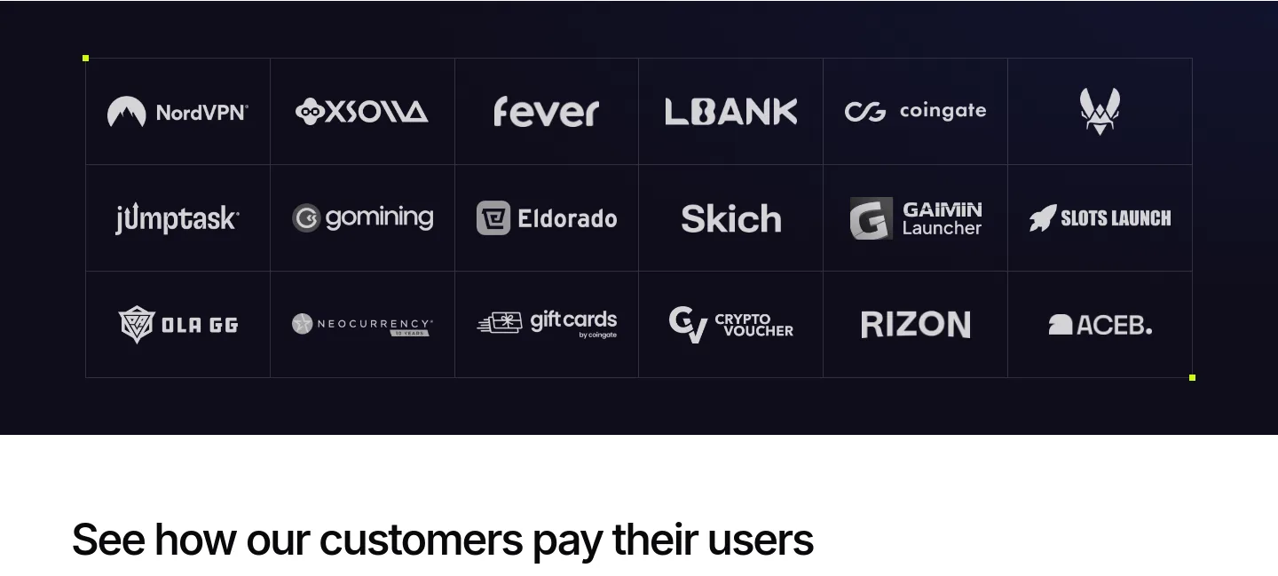 gifq.com — a real Logo Wall section