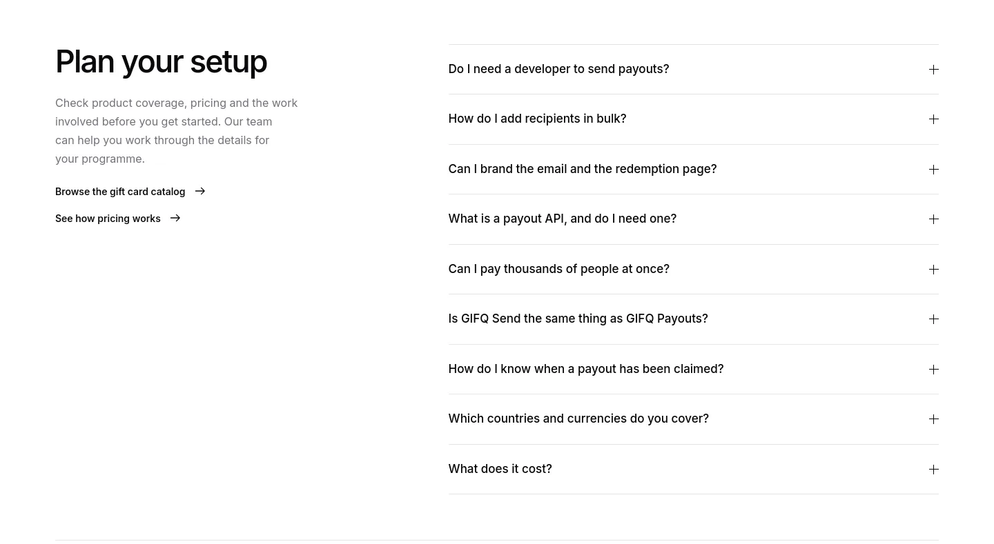 gifq.com FAQ section