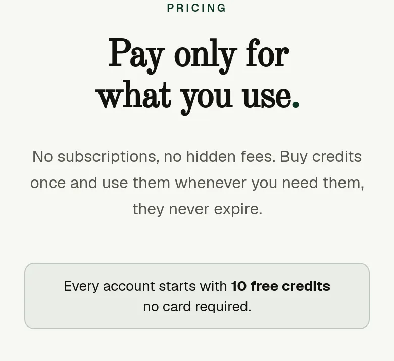 grademypage.com Hero section