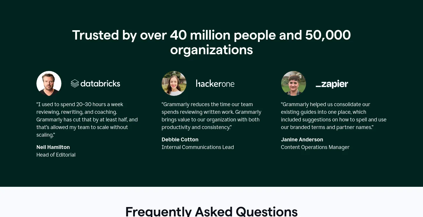 grammarly.com Logo Wall