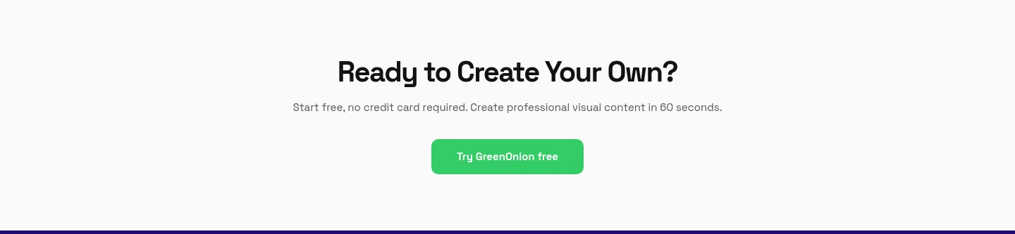 greenonion.ai CTA section