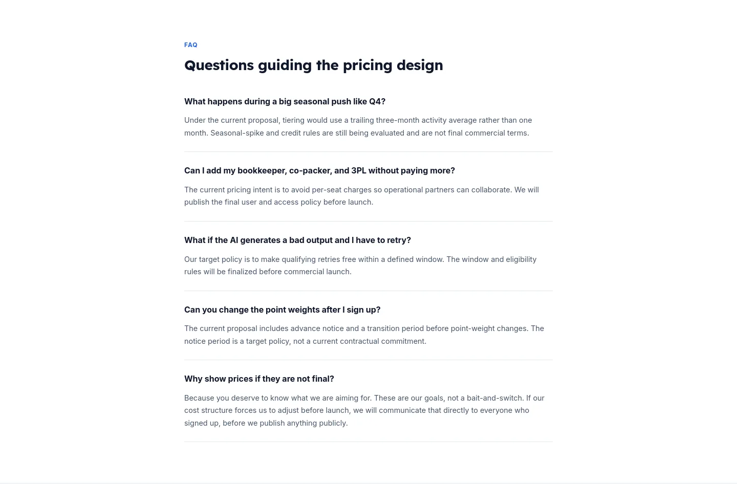 guidance.so FAQ section