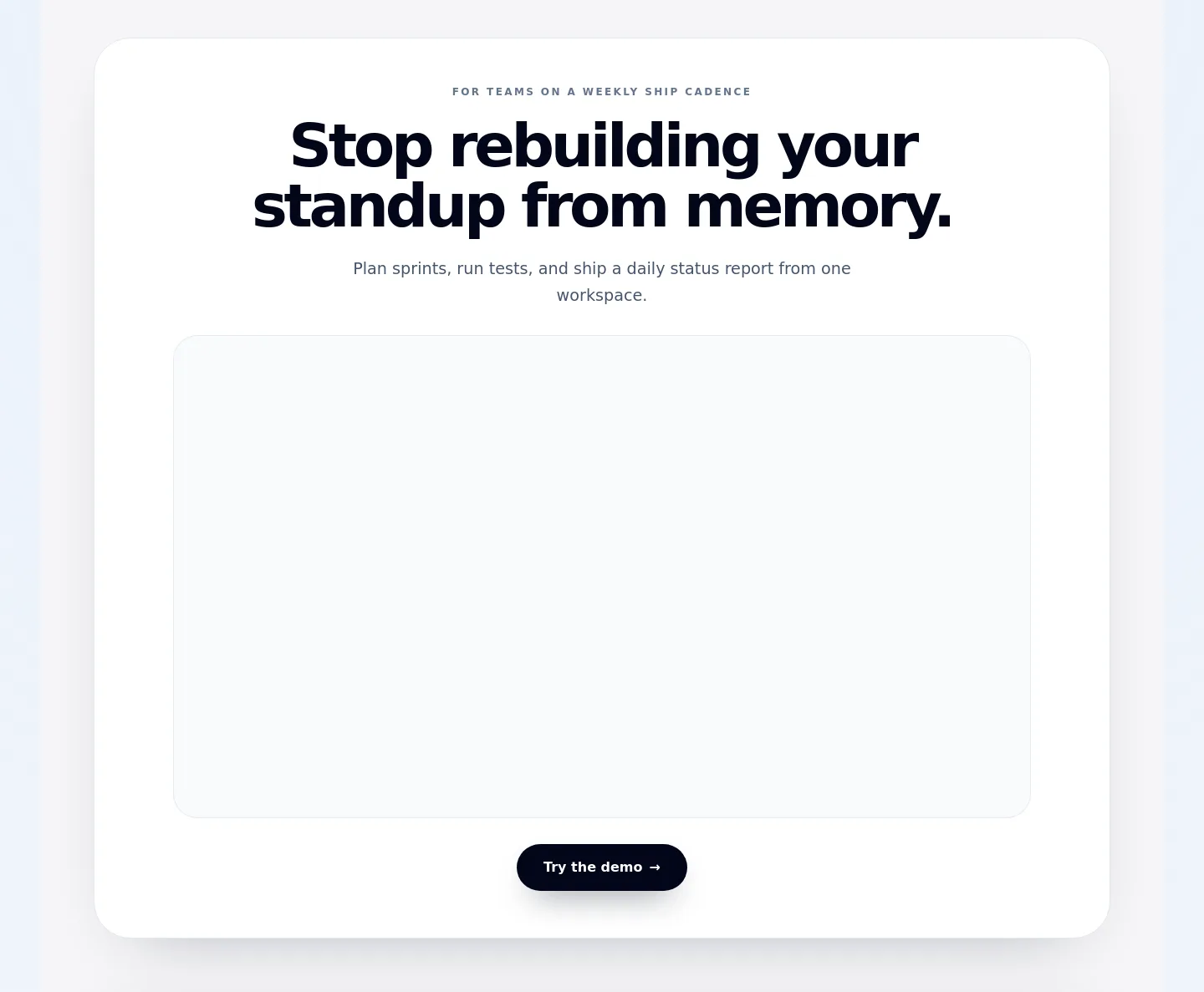 gumstory.com — a real Hero section