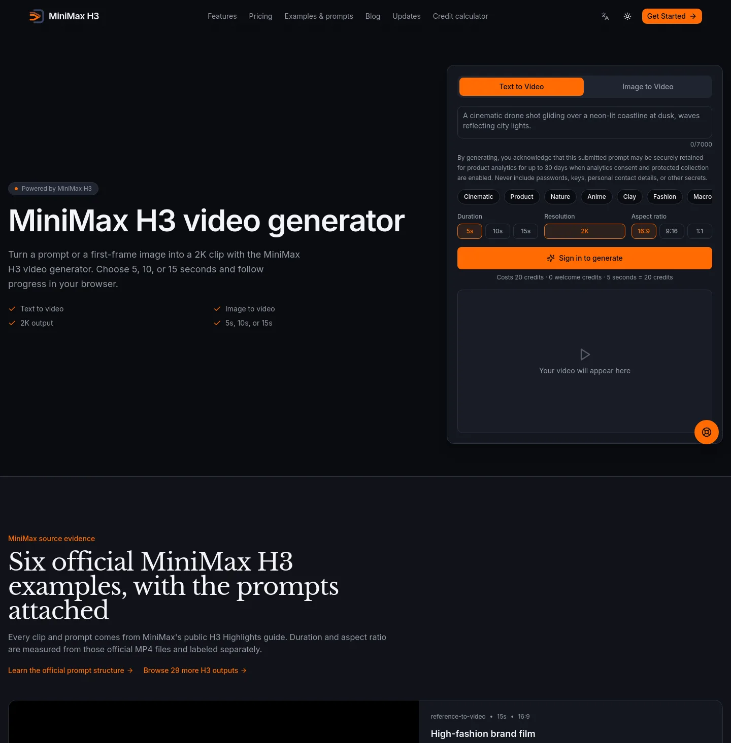 hailuo03ai.com — The Pricing Page