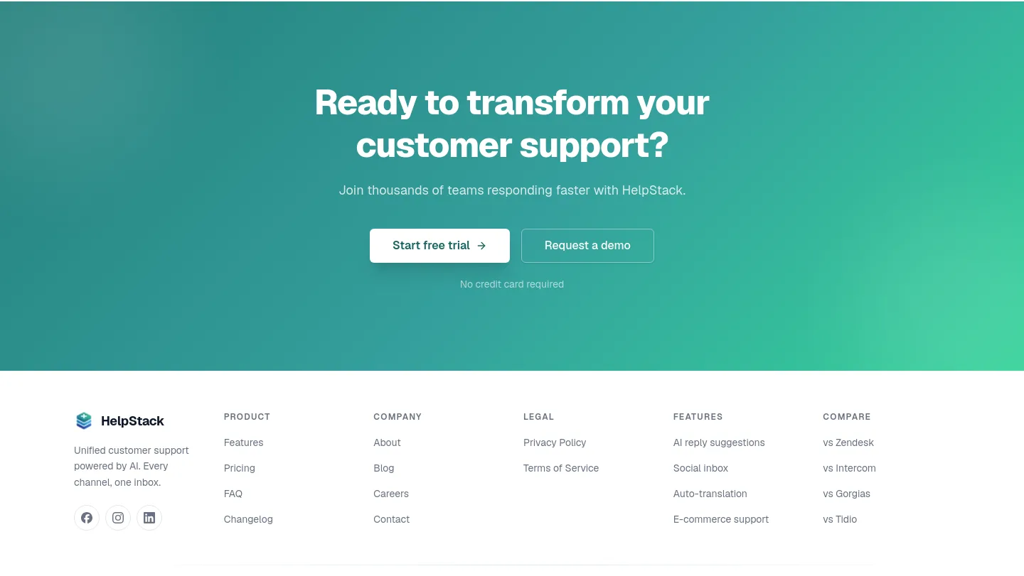 helpstack.eu CTA section