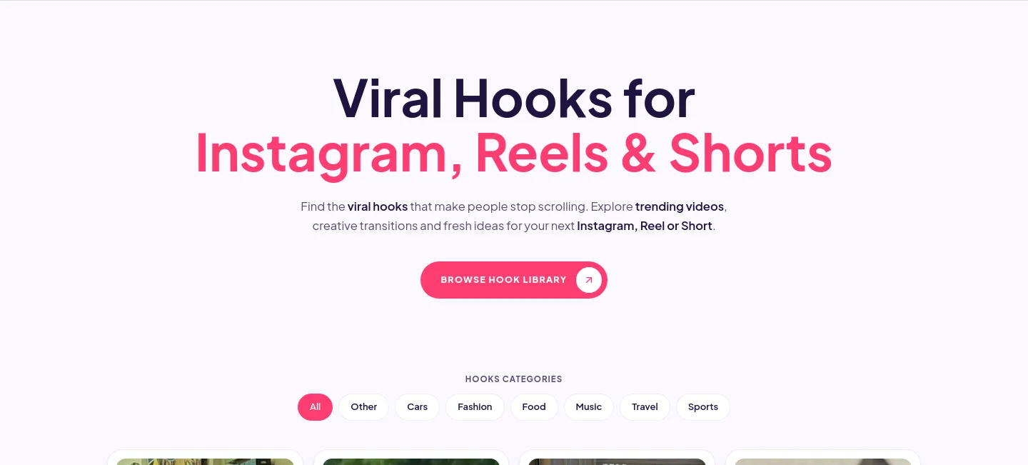 hookest.com — a real Hero section