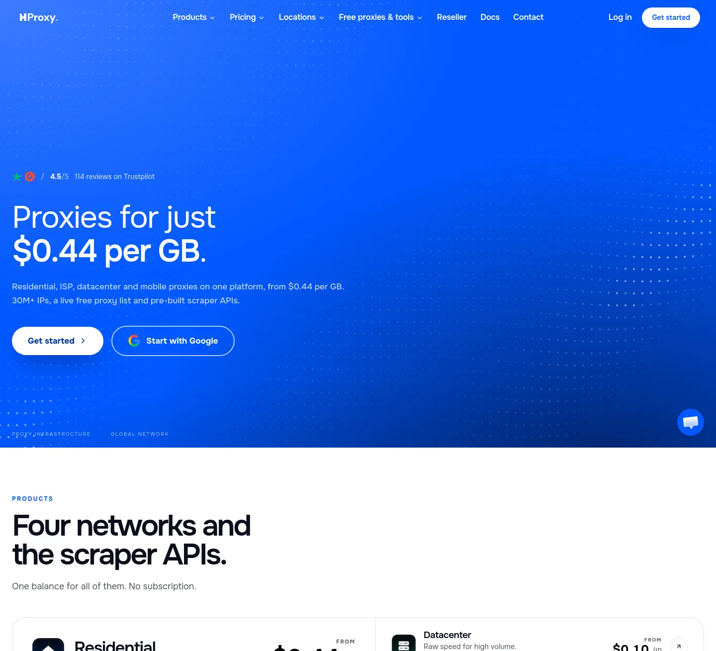 hproxy.com — Hero