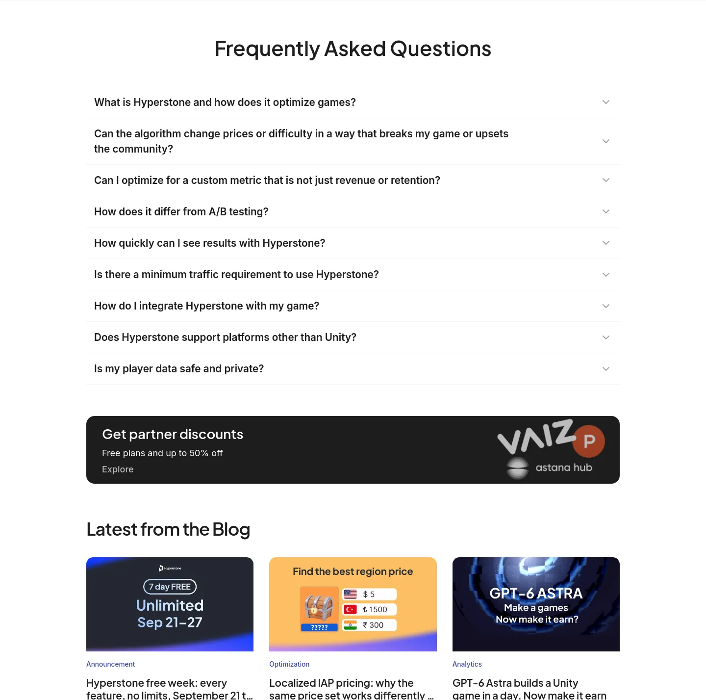 hyperstone.ai FAQ section