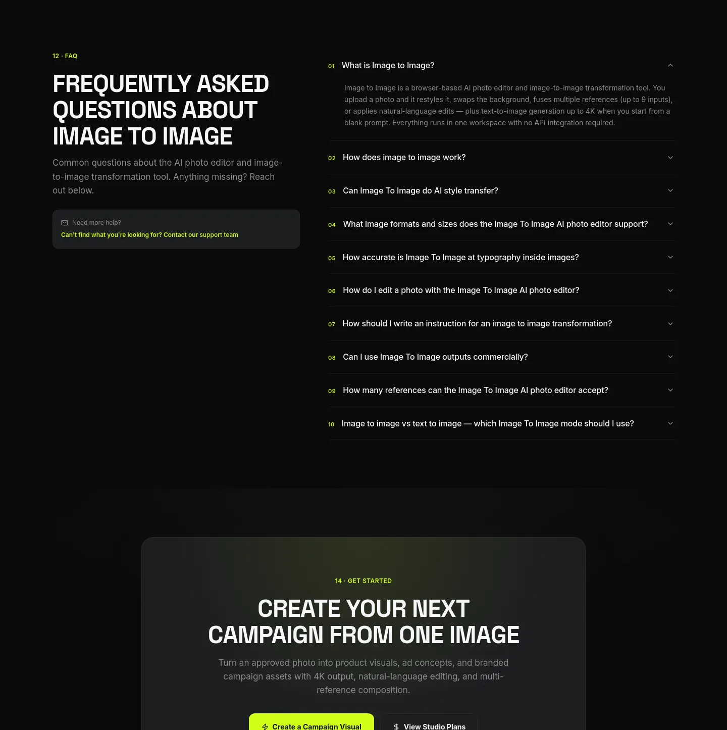 image2image.app FAQ section