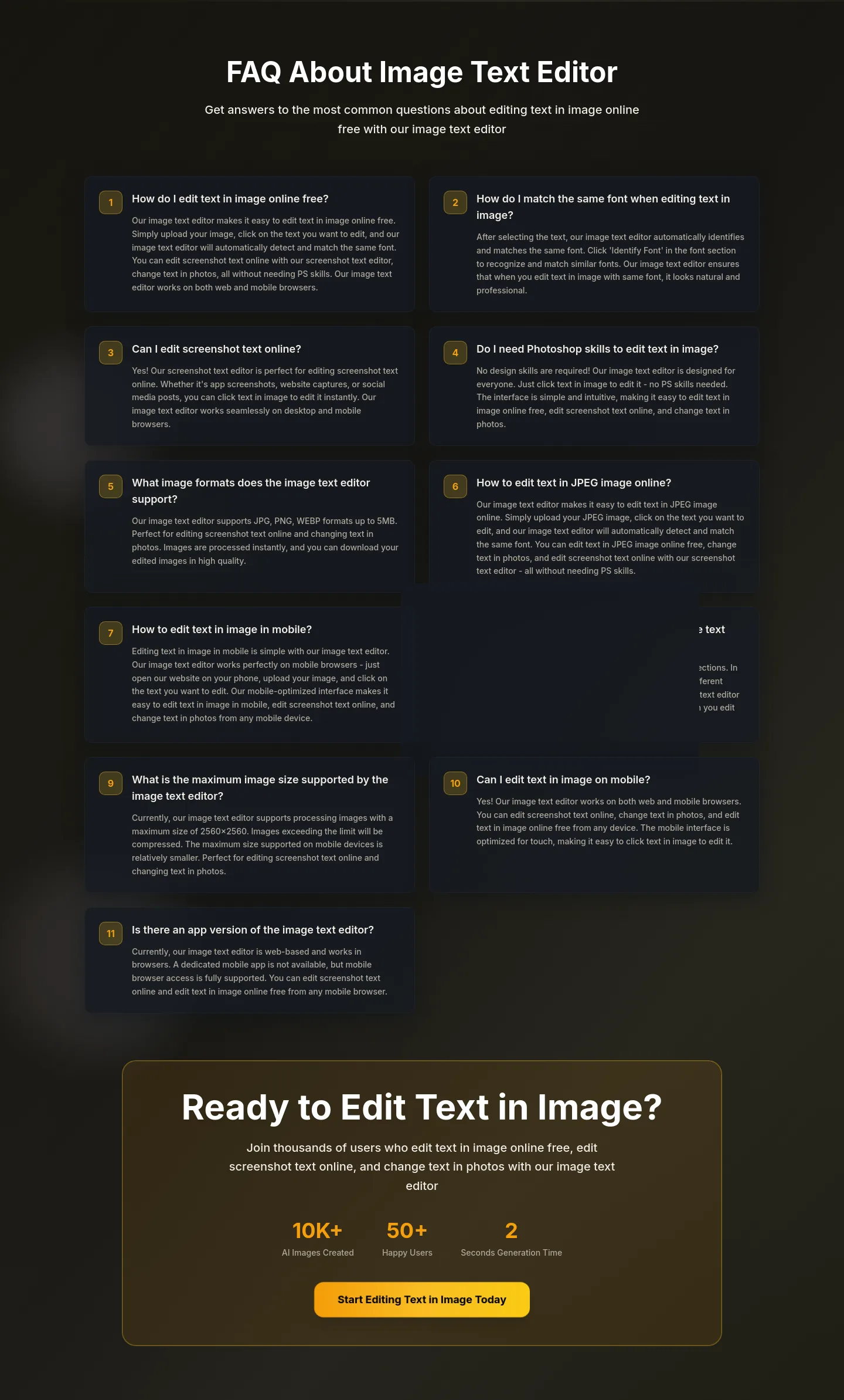 imagetexteditor.app FAQ section