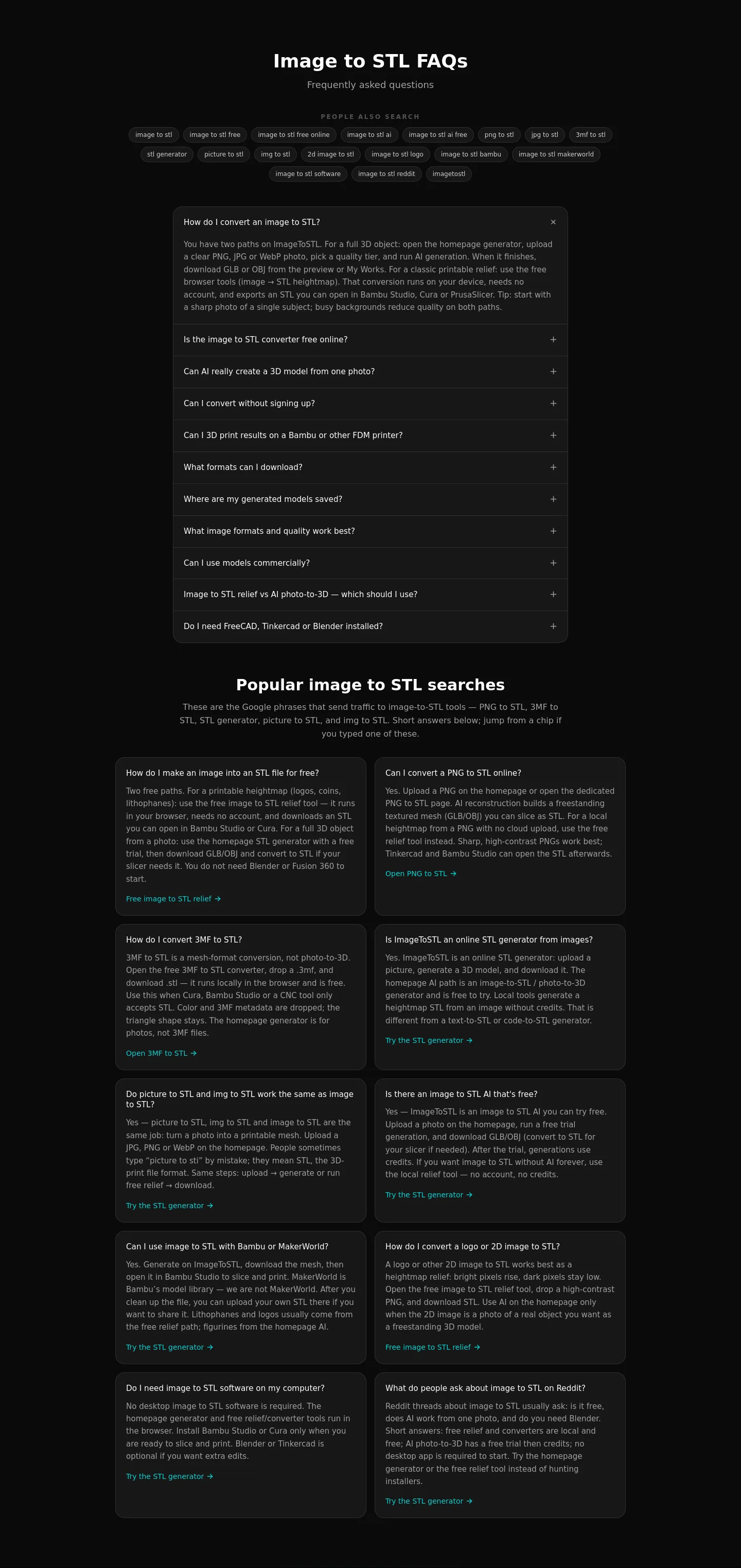 imagetostl.im FAQ section