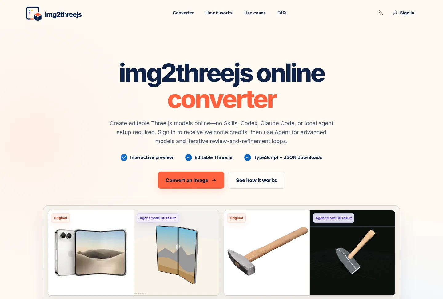 img2threejs.com