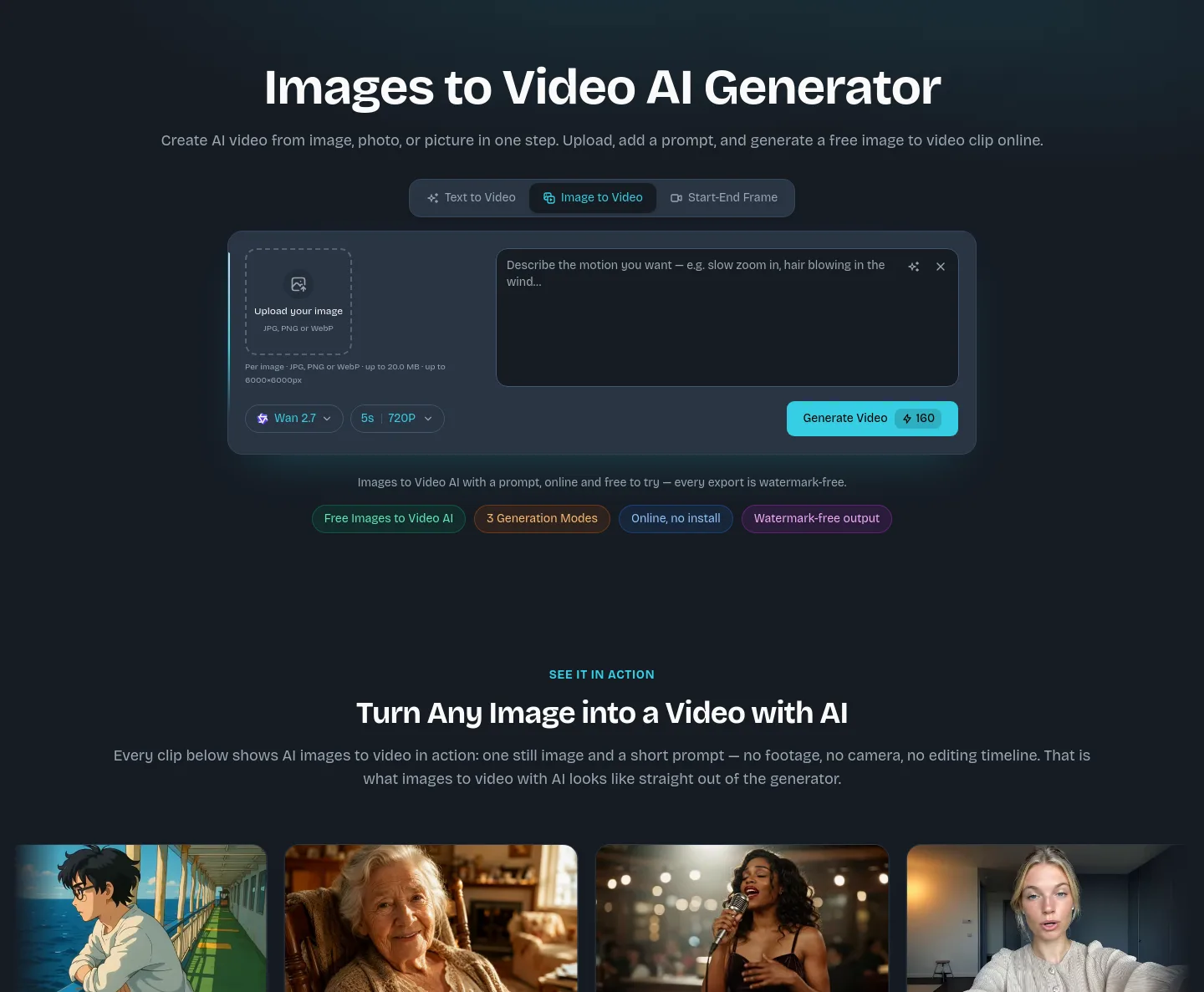 imgvid.net — a real Hero section