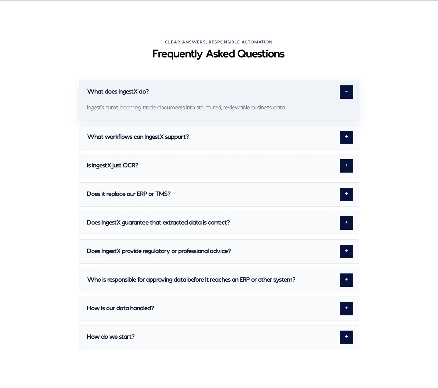 immenzo.com FAQ section
