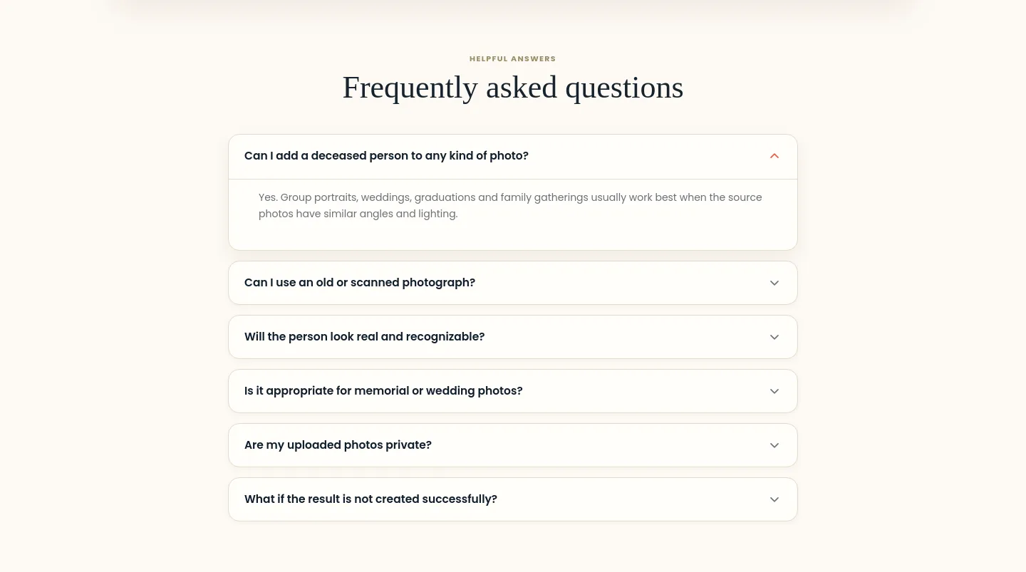 insertpeople.com FAQ section