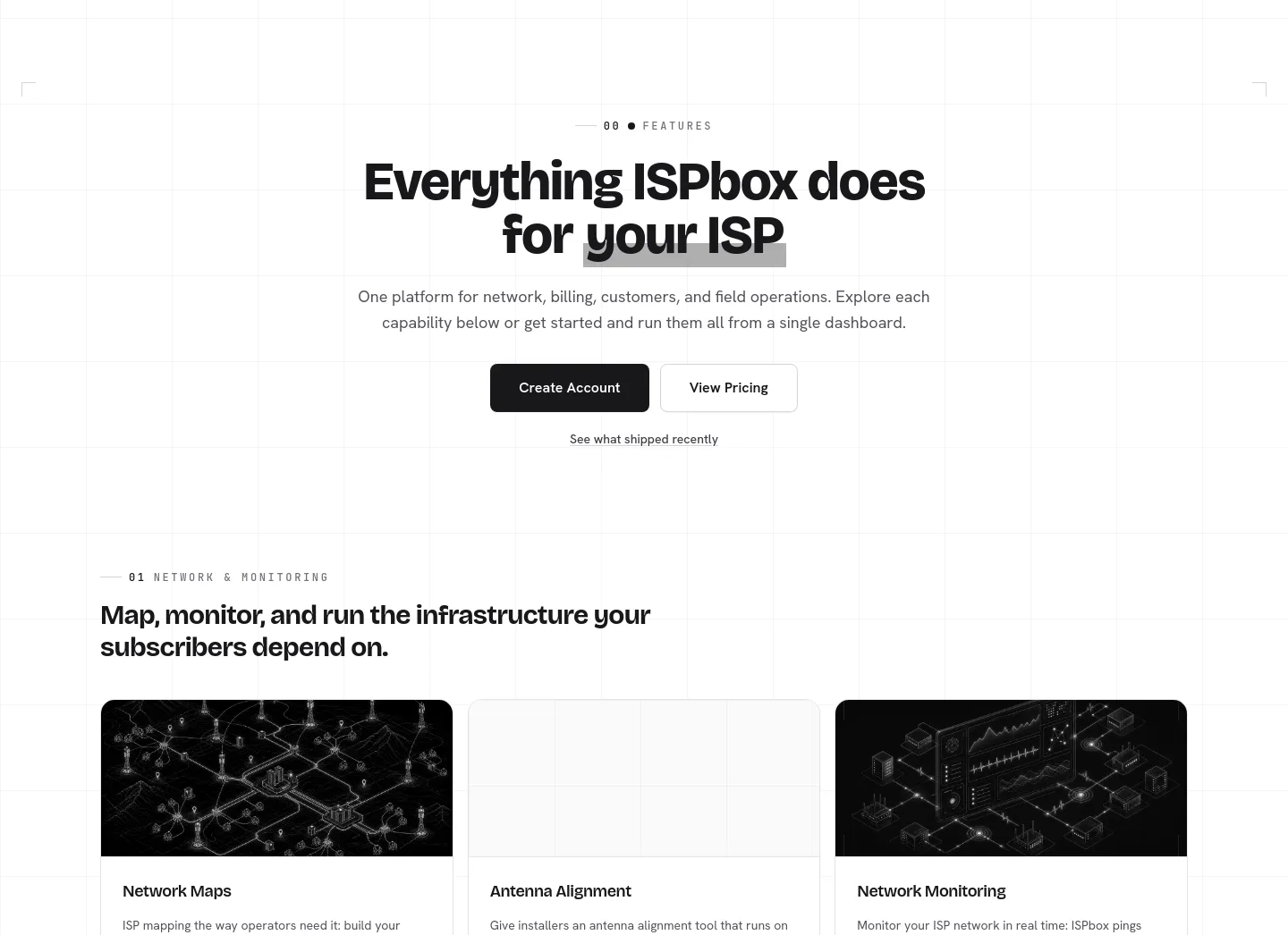 ispbox.net Hero section