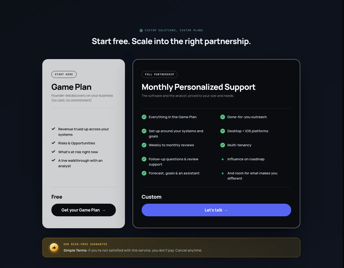jetti.com Features section