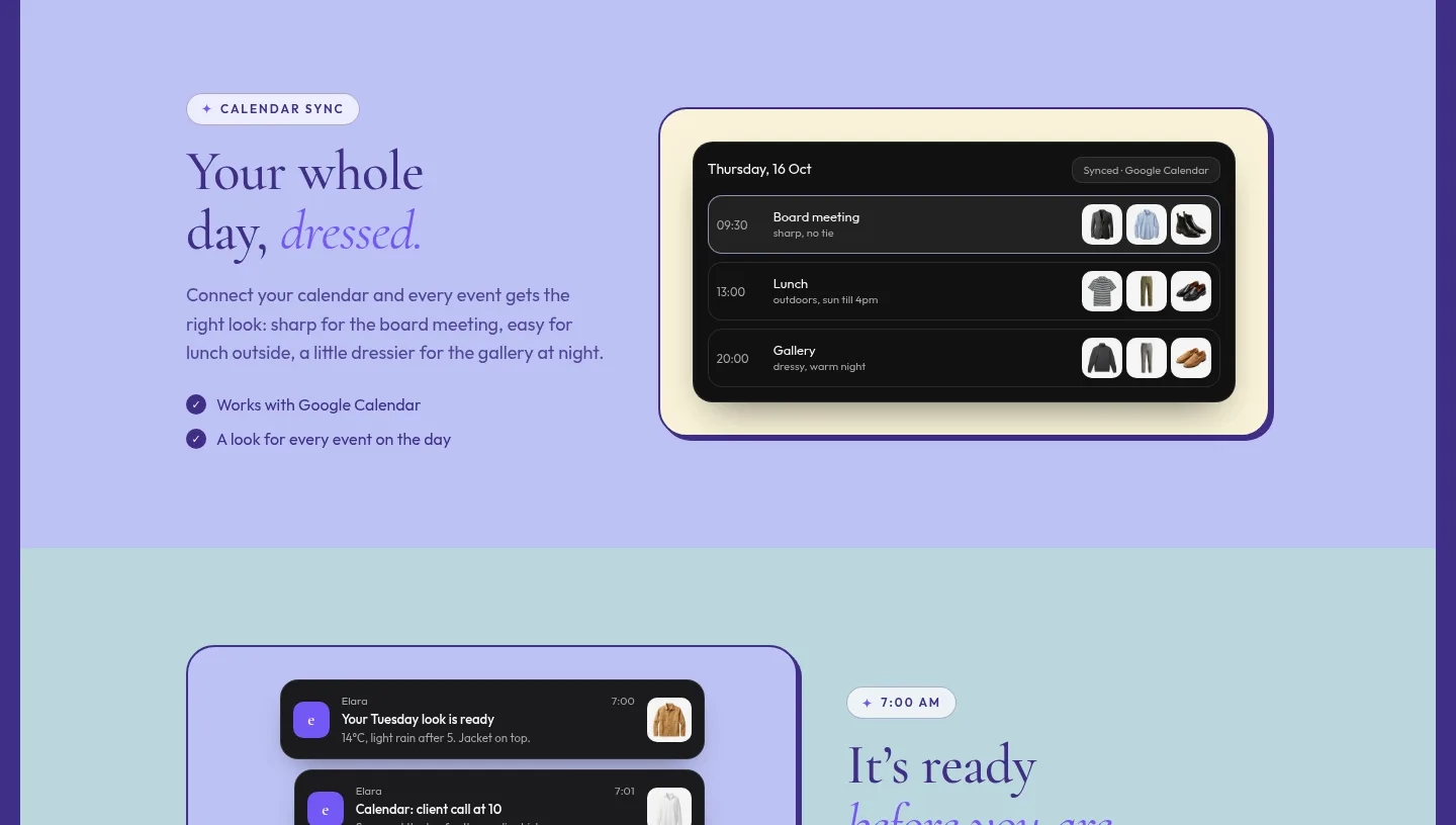 joinelara.com integration tiles