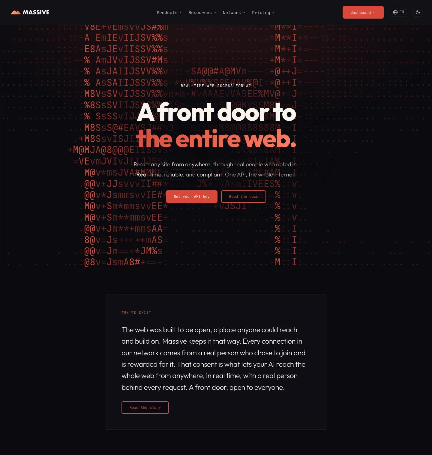 joinmassive.com — a measured funnel